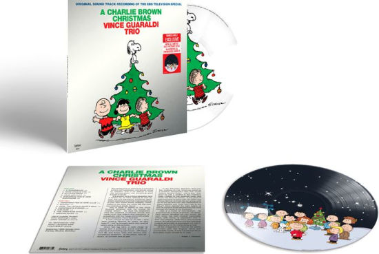 Charlie Brown Christmas (Picture Vinyl) (Silver Foil Embossed Jacket) [Vinyl]