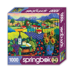 Vineyard Delights 1000 Piece Jigsaw Puzzle Springbok (ONLINE ORDER ONLY)