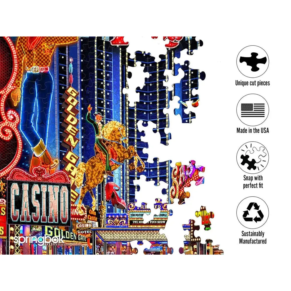 Viva Las Vegas 1000 Piece Jigsaw Puzzle Springbok (ONLINE ORDER ONLY)