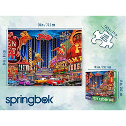 Viva Las Vegas 1000 Piece Jigsaw Puzzle Springbok (ONLINE ORDER ONLY)