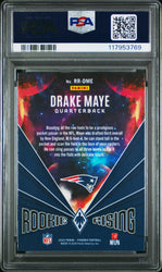 Graded 2024 Panini Phoenix Drake Maye #RRDME Rookie Rising Wave Rookie RC Football Card PSA 10 Gem Mint (ONLINE ORDER ONLY)
