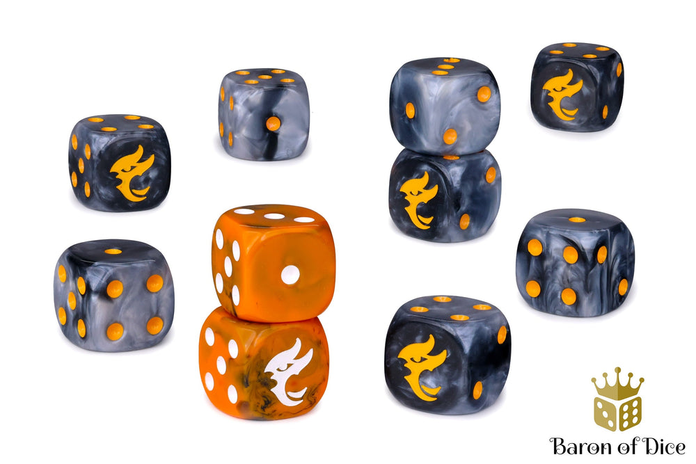 Warmachine: Dusk Ghosts of Ios Official Dice Set (ONLINE ORDER ONLY)