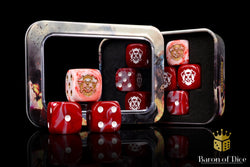 Warmachine: Khador, Annihilators Official Dice Set (ONLINE ORDER ONLY)