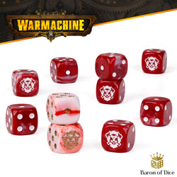 Warmachine: Khador, Annihilators Official Dice Set (ONLINE ORDER ONLY)
