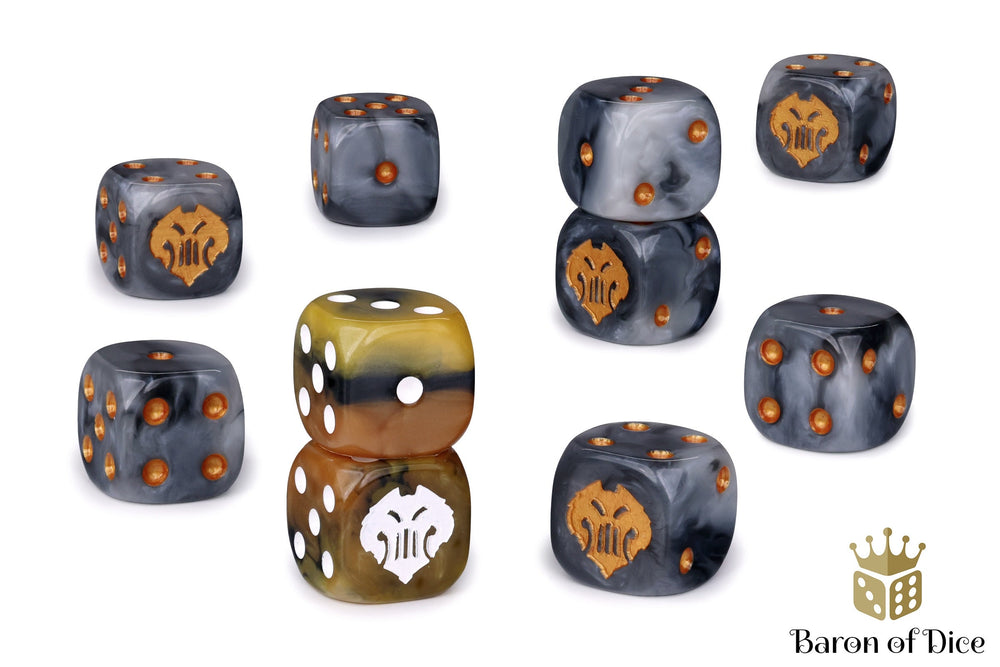 Warmachine: Orgoth, Sea Raiders Official Dice Set (ONLINE ORDER ONLY)
