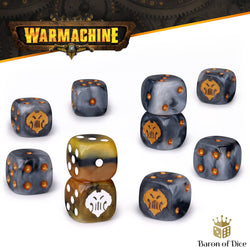 Warmachine: Orgoth, Sea Raiders Official Dice Set (ONLINE ORDER ONLY)