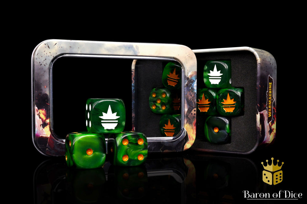 Warmachine: Crucible Guard Official Dice Set (ONLINE ORDER ONLY)