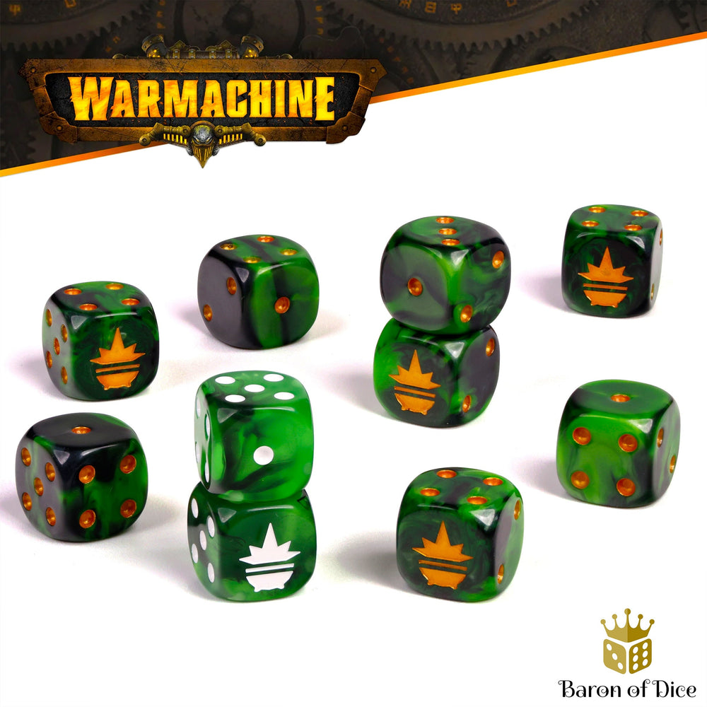 Warmachine: Crucible Guard Official Dice Set (ONLINE ORDER ONLY)