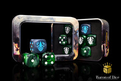 Warmachine: Southern Kriels, Kithguard Official Dice Set (ONLINE ORDER ONLY)