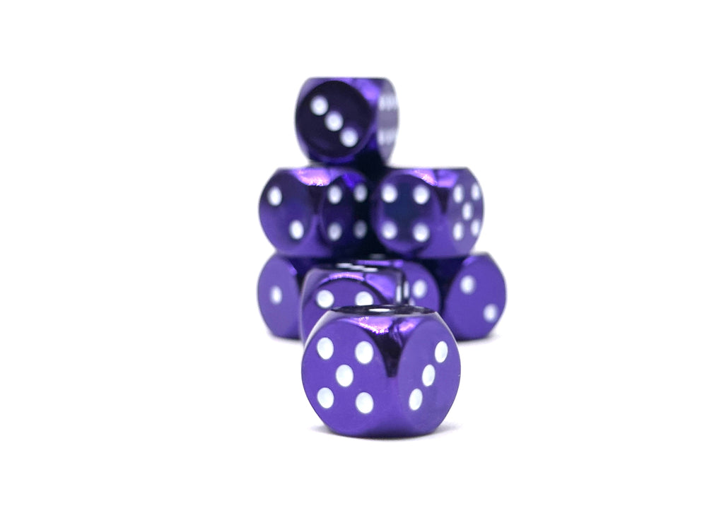 Warpips: Bardic Purple - 10 - 12mm D6 (Online Only)