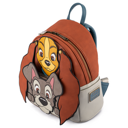 Loungefly: Disney Lady and the Tramp Cosplay Mini Backpack (ONLINE ORDER ONLY)