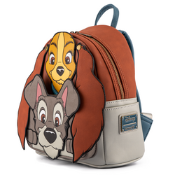 Loungefly: Disney Lady and the Tramp Cosplay Mini Backpack (ONLINE ORDER ONLY)