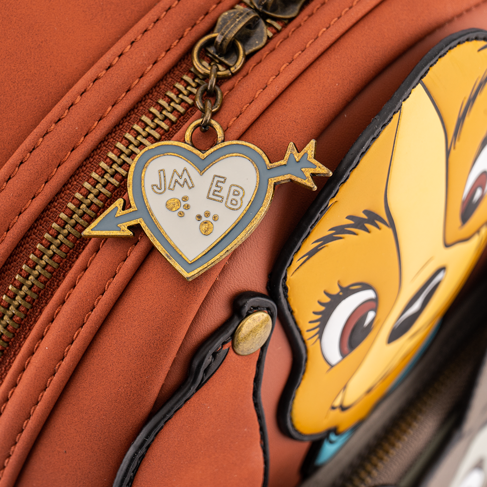 Loungefly: Disney Lady and the Tramp Cosplay Mini Backpack (ONLINE ORDER ONLY)