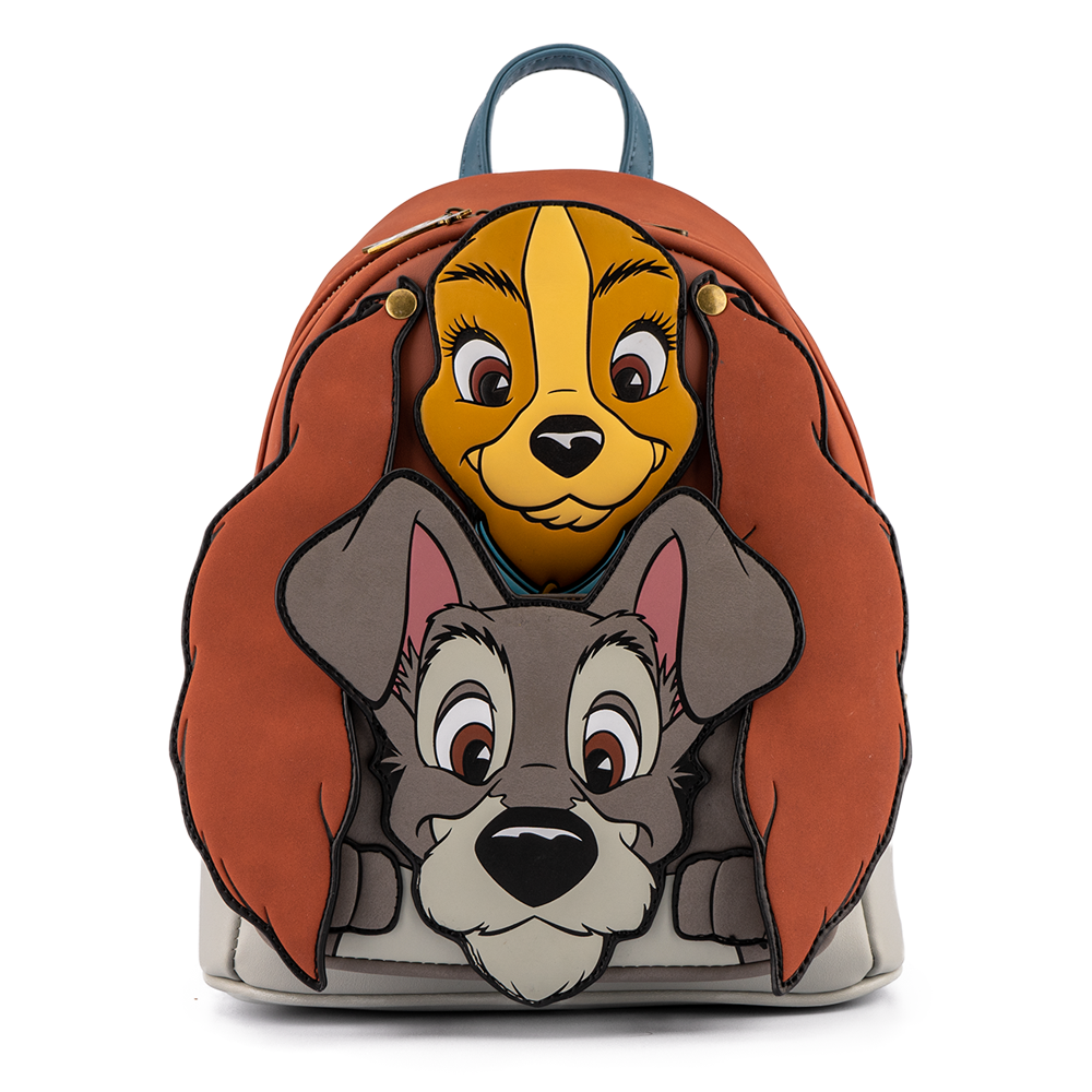 Loungefly: Disney Lady and the Tramp Cosplay Mini Backpack (ONLINE ORDER ONLY)