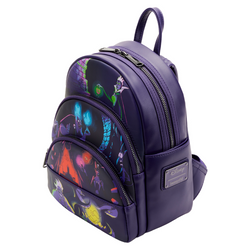 Loungefly: Disney Villains Triple Pocket Glow In The Dark Mini Backpack (ONLINE ORDER ONLY)
