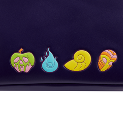 Loungefly: Disney Villains Triple Pocket Glow In The Dark Mini Backpack (ONLINE ORDER ONLY)