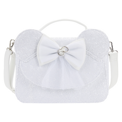 Loungefly: Disney - Minnie Sequin Wedding Cross Body Bag (ONLINE ORDER ONLY)
