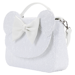 Loungefly: Disney - Minnie Sequin Wedding Cross Body Bag (ONLINE ORDER ONLY)