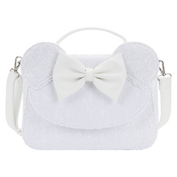 Loungefly: Disney - Minnie Sequin Wedding Cross Body Bag (ONLINE ORDER ONLY)