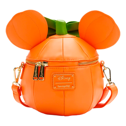 Loungefly: Disney - Glow Face Pumpkin Minnie Figural Cross Body Bag (ONLINE ORDER ONLY)