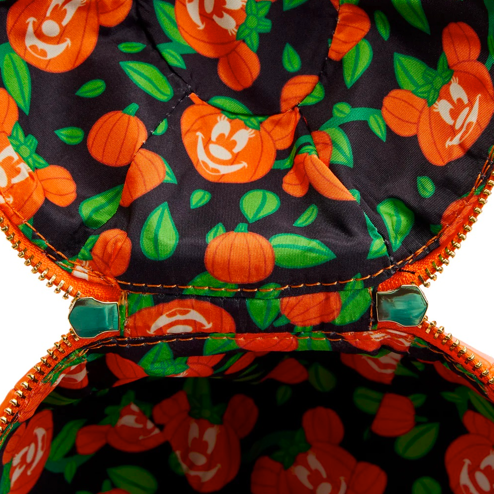 Loungefly: Disney - Glow Face Pumpkin Minnie Figural Cross Body Bag (ONLINE ORDER ONLY)