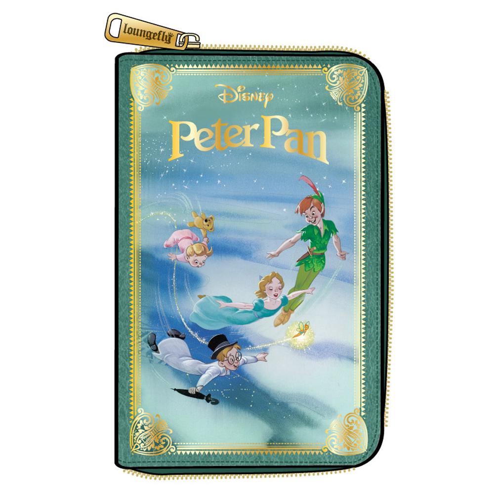 Loungefly: Disney - Peter Pan Book Series Zip Around Wallet (ONLINE ORDER ONLY)