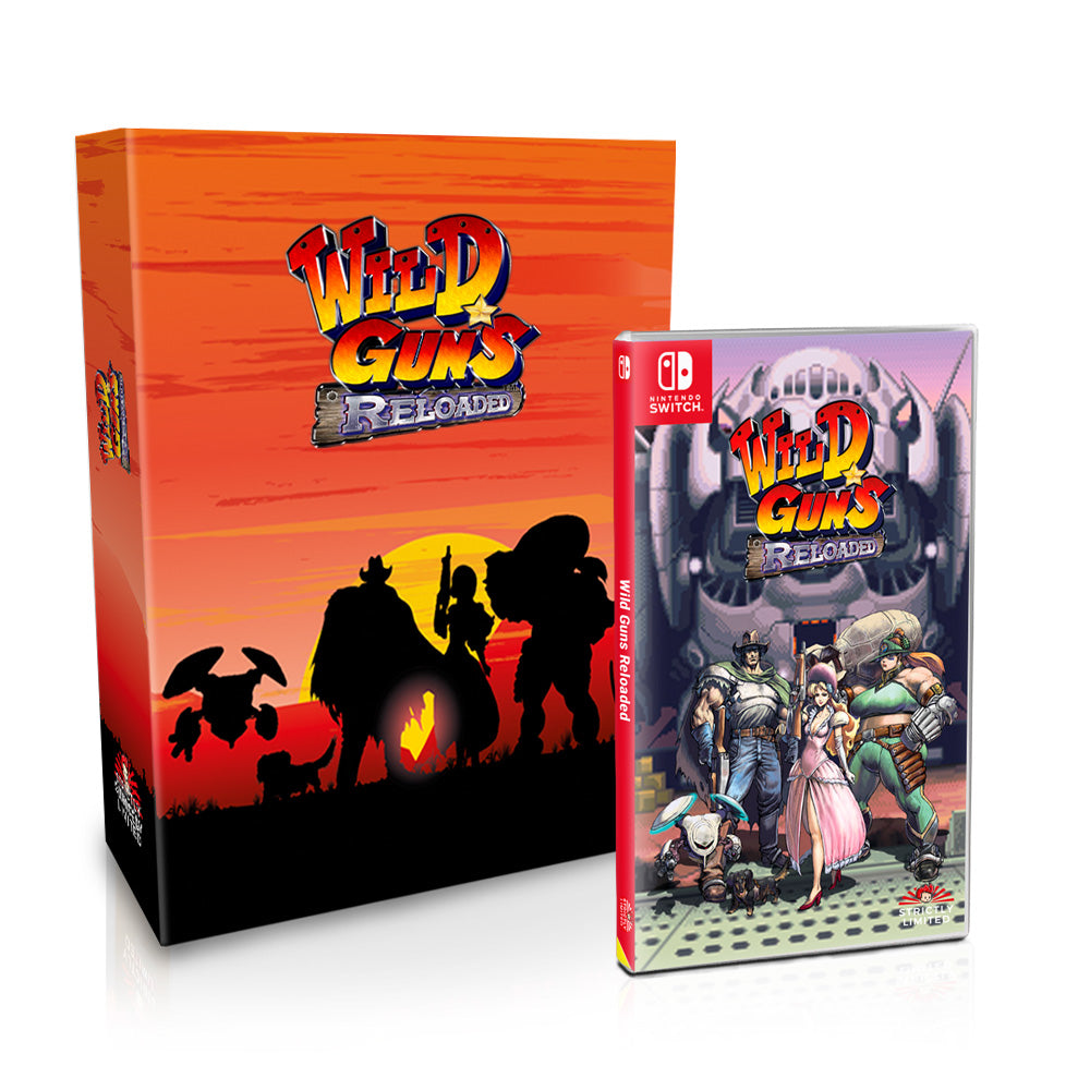 Wild Guns Reloaded Collectors Edition (Nintendo Switch) (ONLINE ORDER ONLY)
