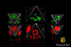 X-Wing Compatible Black Dice Set (ONLINE ORDER ONLY)