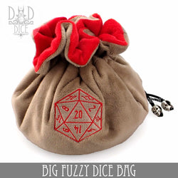 Big Fuzzy Dice Bag (6 Colors)