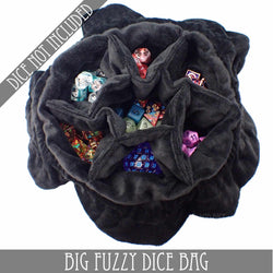 Big Fuzzy Dice Bag (6 Colors)