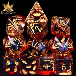 Blood Bats & Beyond 11 Dice Set
