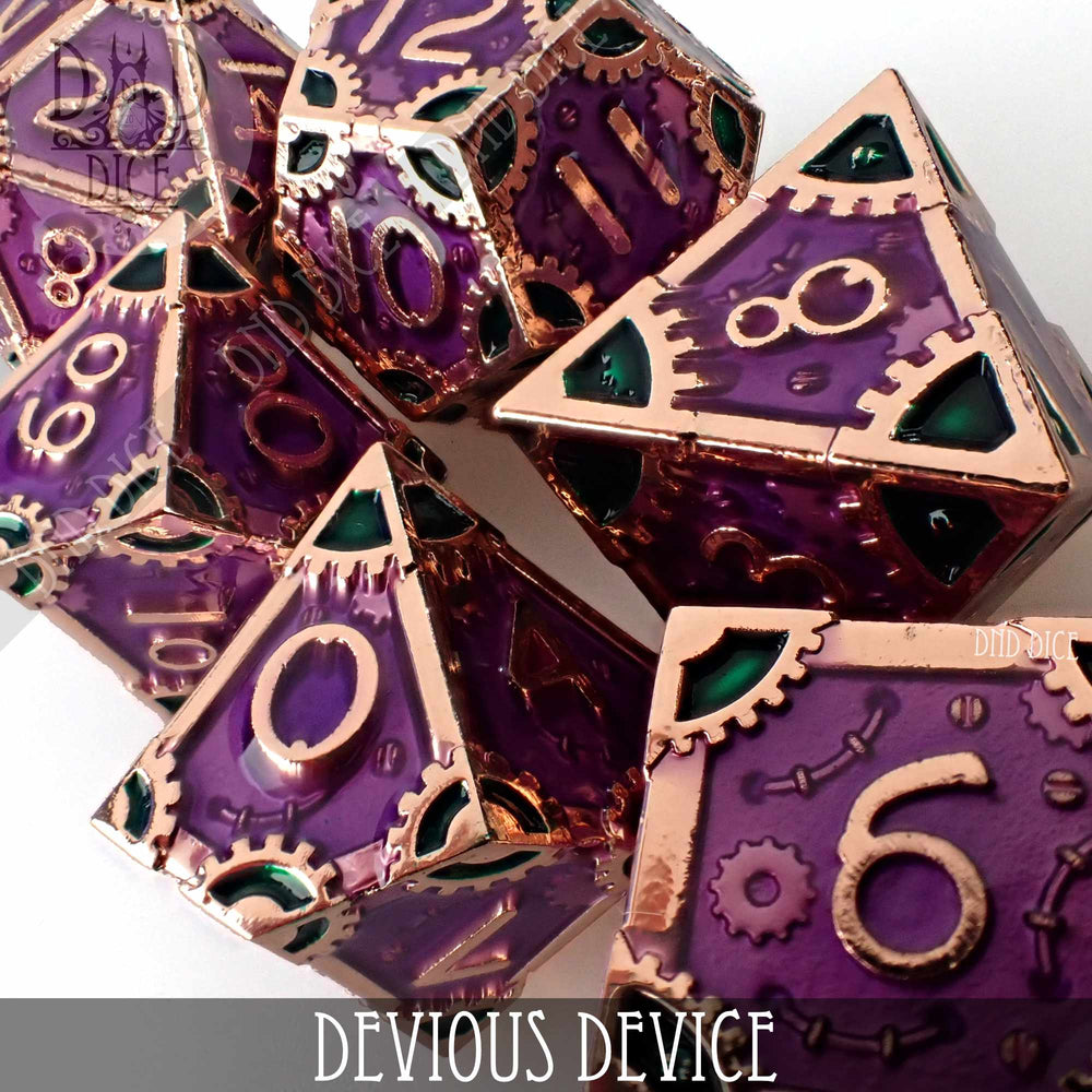 Devious Device Metal Dice Set (Online Order Only)