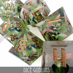 Tiny Goblins Handmade Dice Set (Online Order Only)