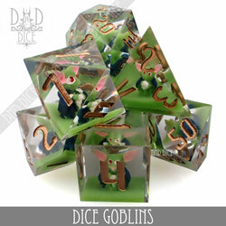 Tiny Goblins Handmade Dice Set (Online Order Only)
