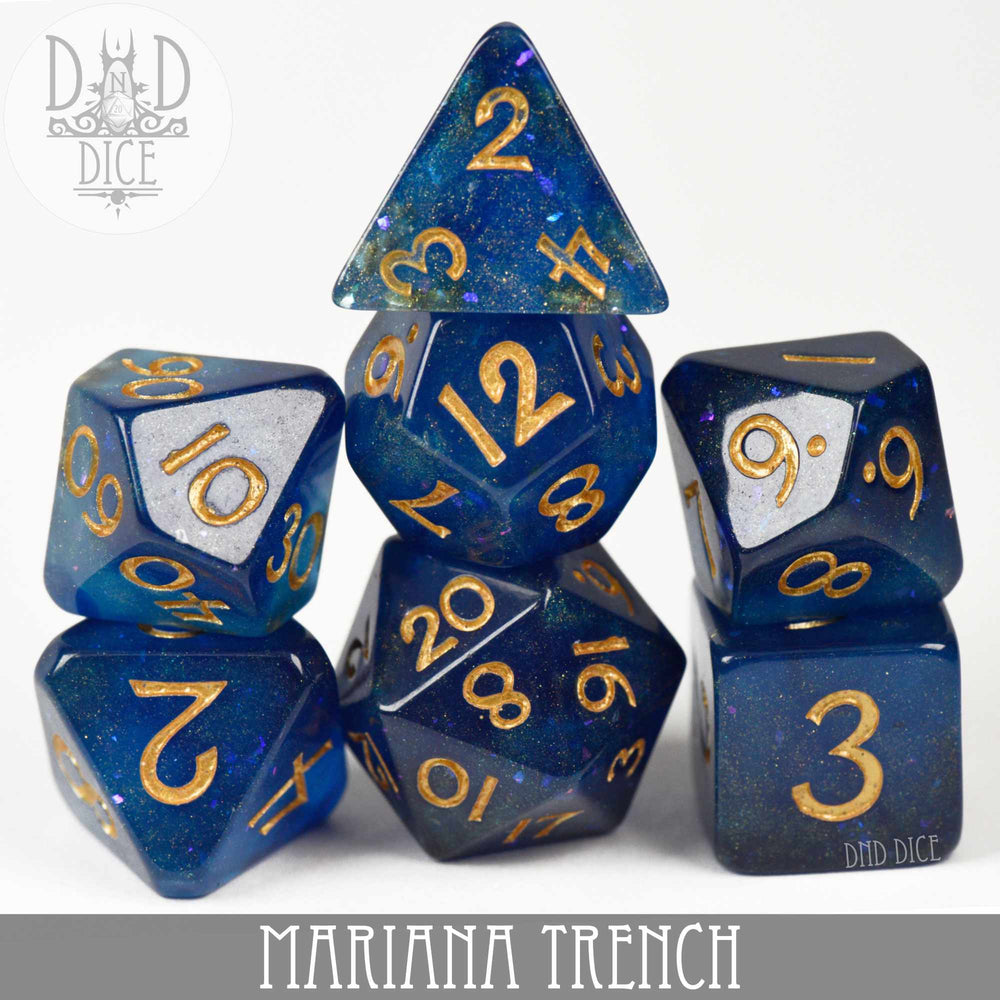 Mariana Trench Dice Set (Online Order Only)