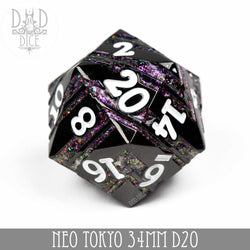 34mm D20 - Neo Tokyo (Metal) (Online Order Only)