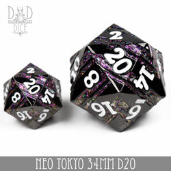 34mm D20 - Neo Tokyo (Metal) (Online Order Only)