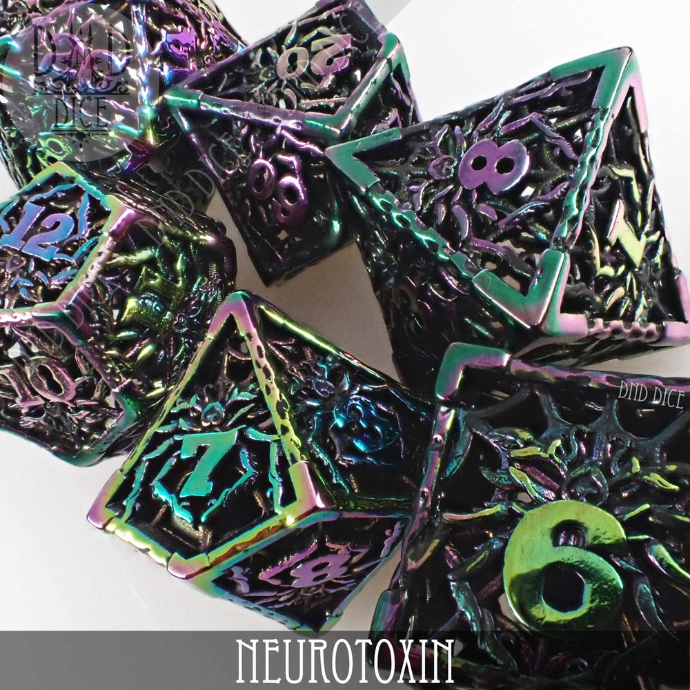 Neurotoxin Metal Dice Set (Gift Box) (Online Order Only)