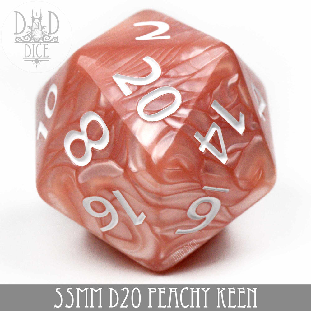 55mm D20 - Peachy Keen (Online Order Only)