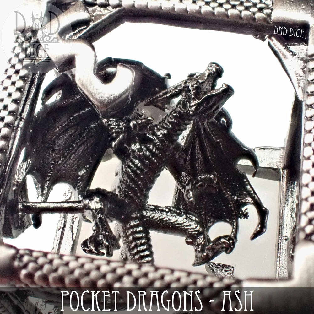 Pocket Dragons Ash - Metal Dice Set (Gift Box) (Online Order Only)