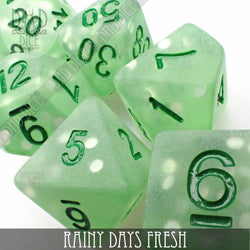 Rainy Days Fresh Dice Set (Online Order Only)