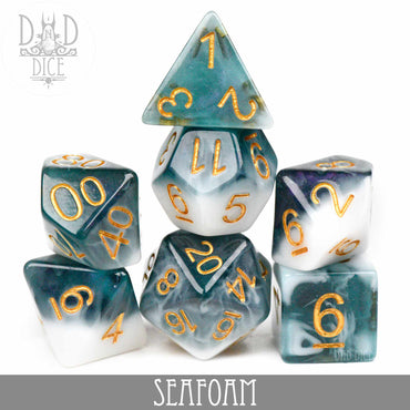 Seafoam Dice Set (Online Order Only)