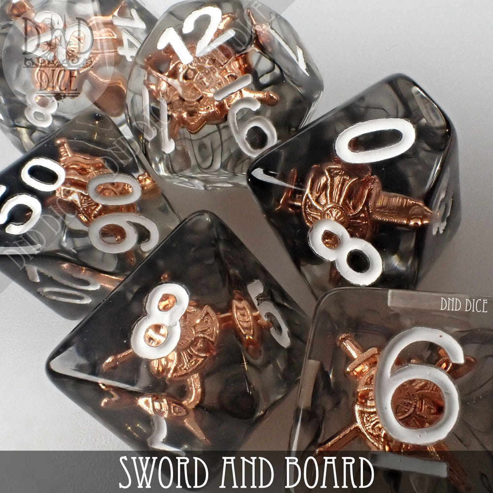 Sword and Board Dice Set (Online Order Only)
