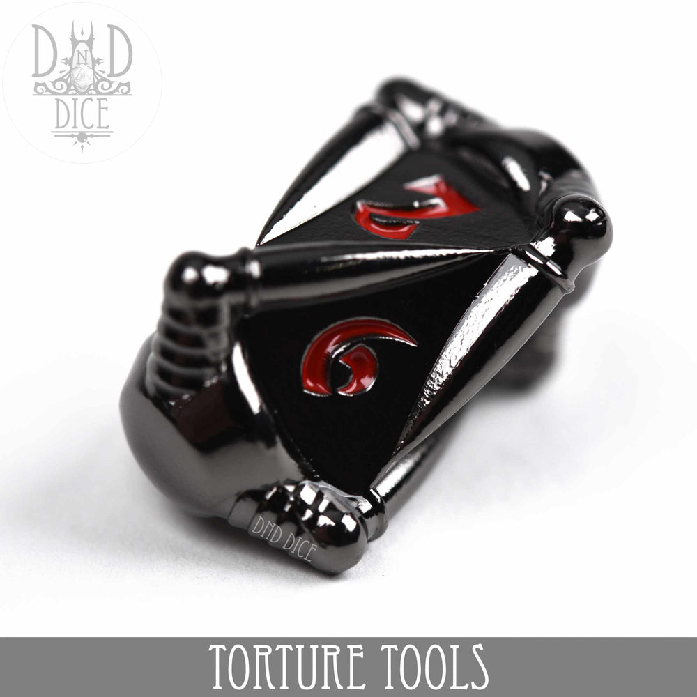 Torture Tools Red - Metal Dice Set (Online Order Only)