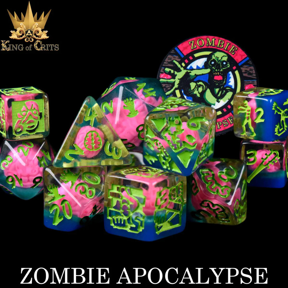 Zombie Apocalypse - 11 Dice Set (Online Order Only)