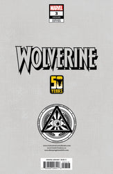 WOLVERINE #3 UNKNOWN COMICS MICO SUAYAN CONNECTING COVER EXCLUSIVE VAR (11/20/2024)