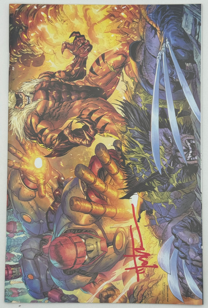 [Signed by Tyler Kirkham] WOLVERINE #42 UNKNOWN COMICS TYLER KIRKHAM MEGACON EXCLUSIVE VIRGIN LANDSCAPE VAR [IN STOCK] (ONLINE ORDER ONLY)