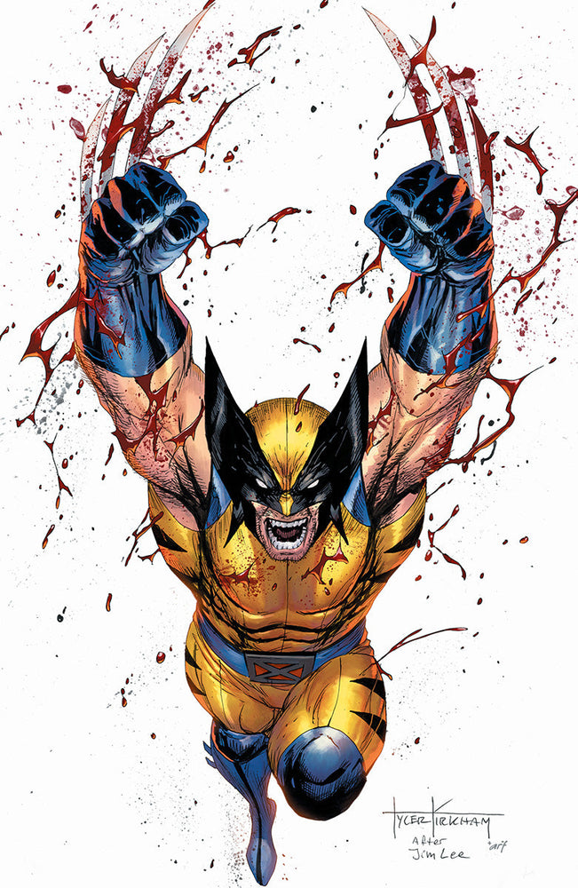 [Signed by Hickman] Wolverine: Revenge - Red Band #2 Virgin CON Unknown Comics Kirkham Exclusive Var Explicit Content [INST] (ONLINE ORDER ONLY)
