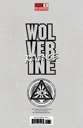 [Signed by Hickman] Wolverine: Revenge - Red Band #3 Virgin Unknown Comics Andrews Convention Exclusive Var Explicit Content [INST] (ONLINE ORDER ONLY)