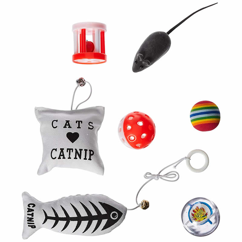 WONDSOD939 7 Piece Cat Toy Set Wondertrail (ONLINE ORDER ONLY)